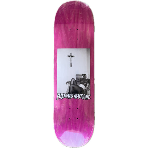 Fucking Awesome Mary 2026 Skateboard Deck 9" magenta veneer