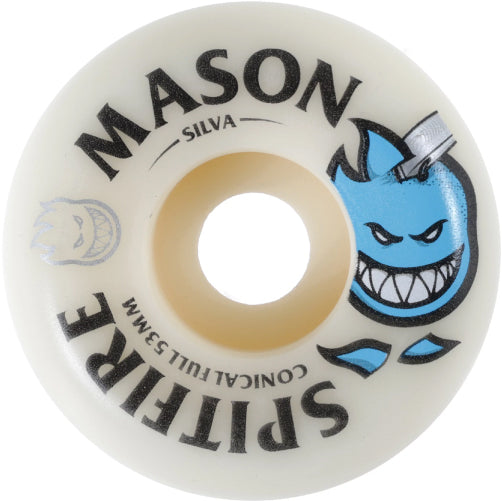 Spitfire F4 Mason Burn Squad Conical Full Skateboard Wheels 53MM 99D