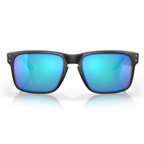 Oakley Holbrook Matte Black with Prizm Sapphire Polarized Lenses
