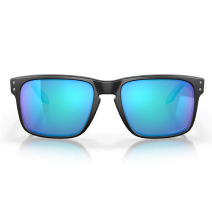 Oakley Holbrook Matte Black with Prizm Sapphire Polarized Lenses