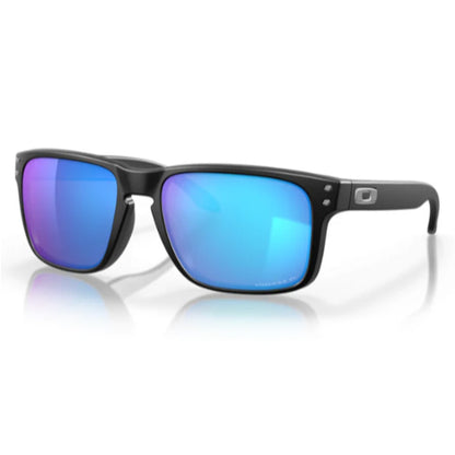 Oakley Holbrook Matte Black with Prizm Sapphire Polarized Lenses
