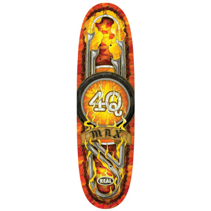 Real Max Cathedral 4Q Skateboard Deck 9.1" full