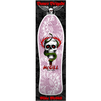 *LIMITED* Powell Peralta Bones Brigade Series 15 MIKE MCGILL White Deck 10"