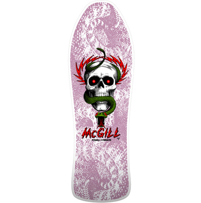 *LIMITED* Powell Peralta Bones Brigade Series 15 MIKE MCGILL White Deck 10"