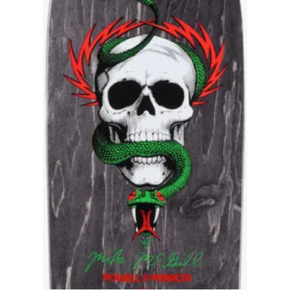 Powell Peralta Mike McGill Skull & Snake Gray Stain Skateboard Deck 10"