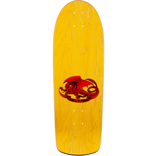 Powell Peralta Mike McGill Skull & Snake Rasta Fade Skateboard Deck 10" top