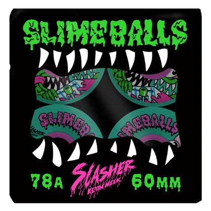 Santa Cruz OG Slime Balls Meek Skateboard Wheels Green Glitter 60MM 78 –  Anchors Skateshop