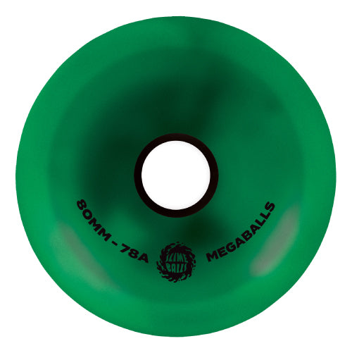 Santa Cruz Slime Balls Mega Balls Skateboard Wheels 80MM 78A inside