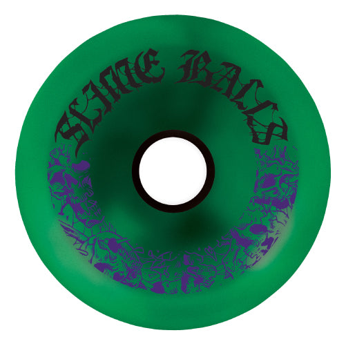 Santa Cruz Slime Balls Mega Balls Skateboard Wheels 80MM 78A outside