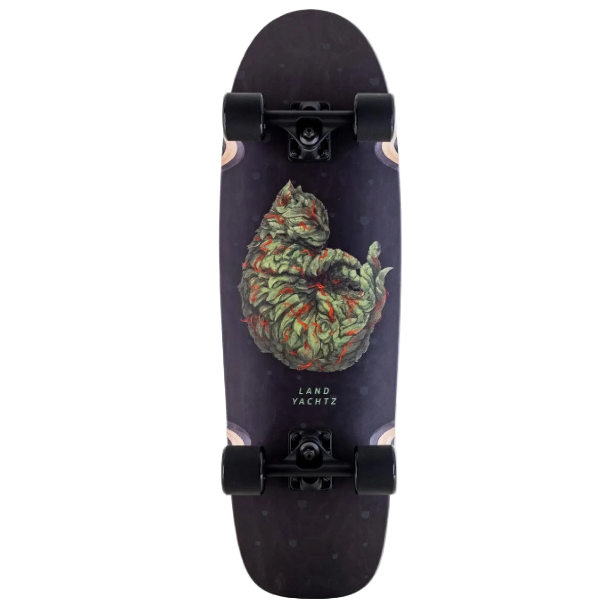 Landyachtz Raft Meowijuana Cruiser Complete 32.5" bottom