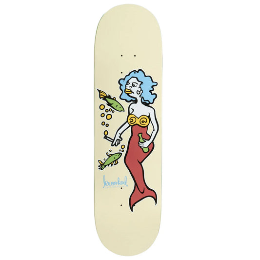 Krooked DBX Mermaid Skateboard Deck 8.5" graphic