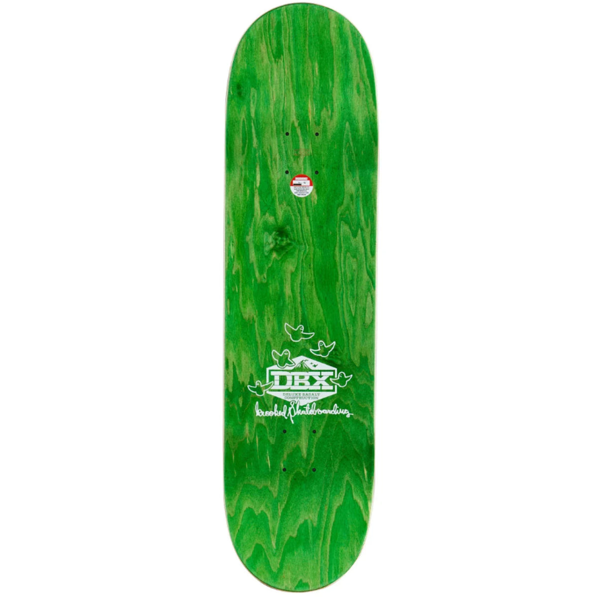 Krooked DBX Mermaid Skateboard Deck 8.5" top