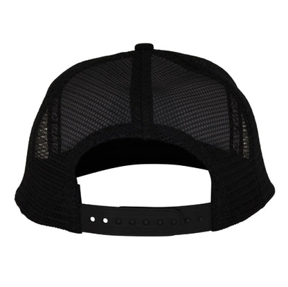 Santa Cruz Embroidered Mesh Trucker Hat - White/Black back