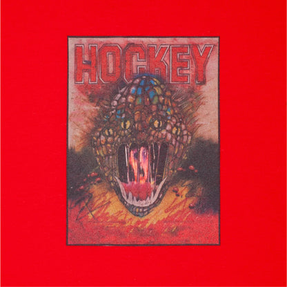Hockey Ware on Mice Hoodie - Red graphic