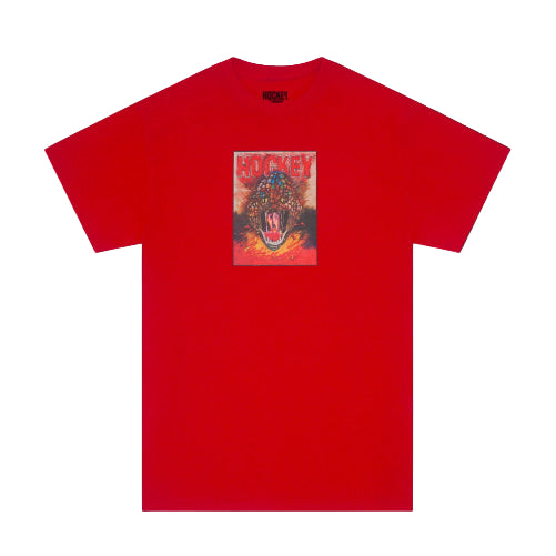 Hockey Ware on Mice Tee - Red