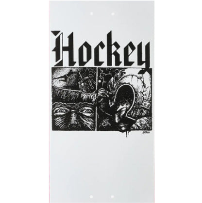 Hockey Nik Stain Middle Earth Skateboard Deck 8.5" graphic