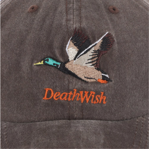 Deathwish Migrate Snapback Hat - Brown