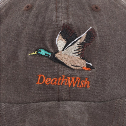 Deathwish Migrate Snapback Hat - Brown