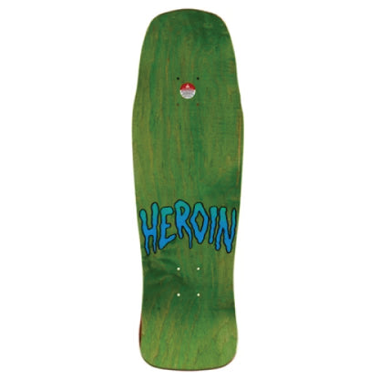 Heroin Mini Eyeballer Shaped Skateboard Deck 9.0"