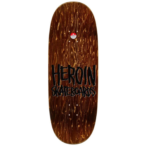 Heroin Mini Wide Boy Skateboard Deck 10.5" top