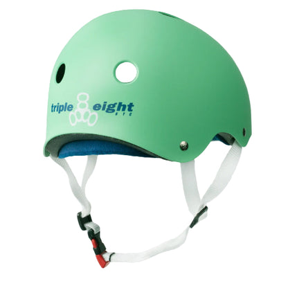 Triple Eight Certified Sweatsaver Helmet mint matte back