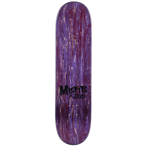 Zero X Misfits Bat Fiend Glow in the Dark Skateboard Deck 8.25"