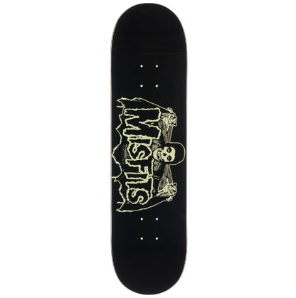 Zero X Misfits Bat Fiend Glow in the Dark Skateboard Deck 8.25"