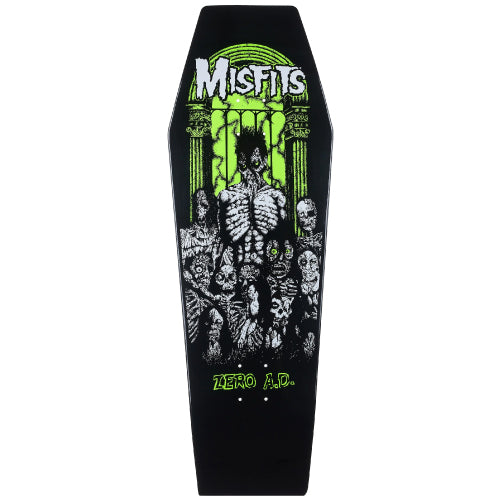 Zero X Misfits Earth A.D. Coffin Skateboard Deck 10.5"