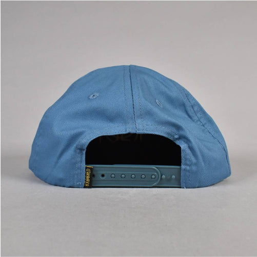 Krooked Moonsmile Snapback Hat - Blue