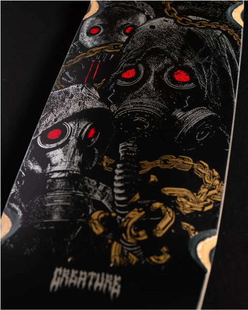 Creature Worthington Mortem Egg VX Skateboard Deck 9.0" wheel wells