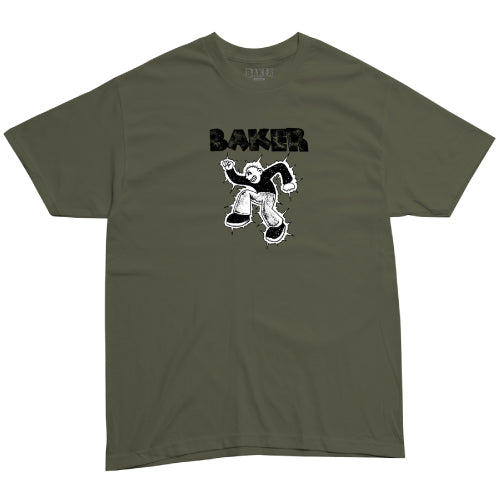 Baker Mosh Man Tee - Moss Green