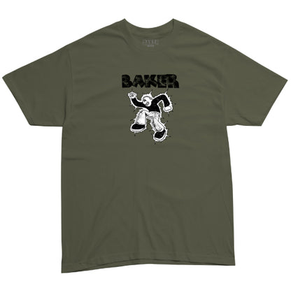 Baker Mosh Man Tee - Moss Green