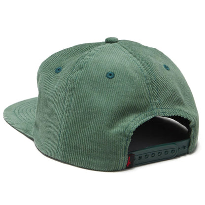 Deathwish Motor Spirits Corduroy Snapback Hat - Green