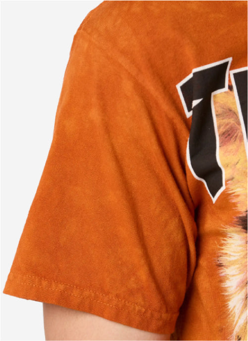 Thrasher X The Mountain Tiger Tee - Orange sleeve