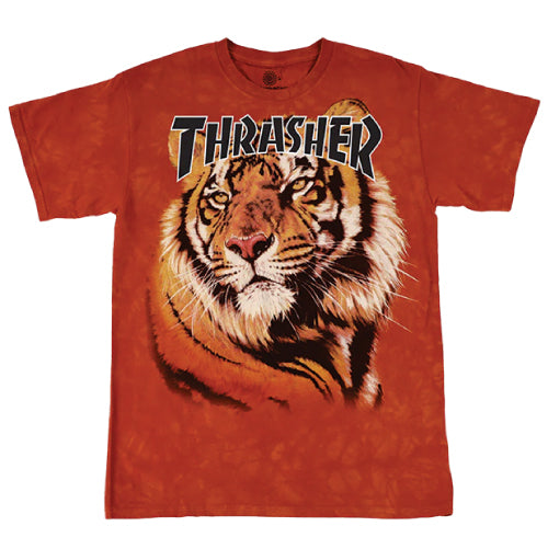 Thrasher X The Mountain Tiger Tee - Orange