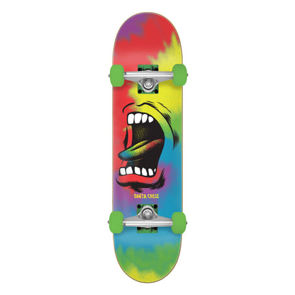 Santa Cruz Big Mouth Tie Dye Complete Skateboard 8" full