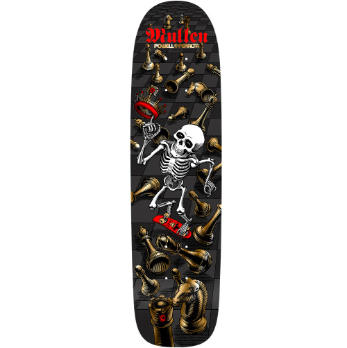 *LIMITED* Powell Peralta Bones Brigade Series 16 RODNEY MULLEN Black/Gold Foil Deck 7.4"