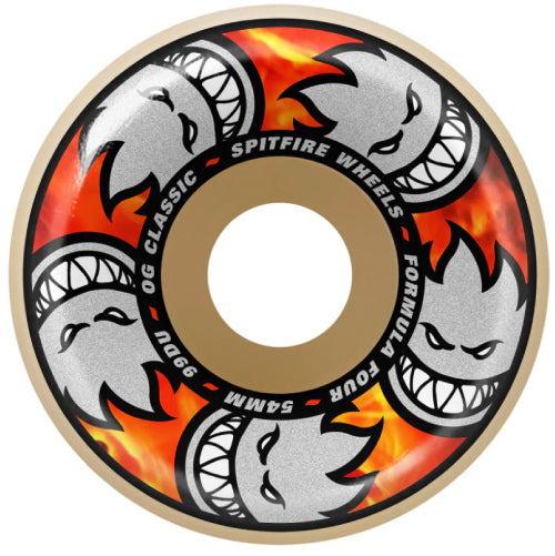 Spitfire F4 OG Classics Team Multiball Wheels 54MM 99D outside