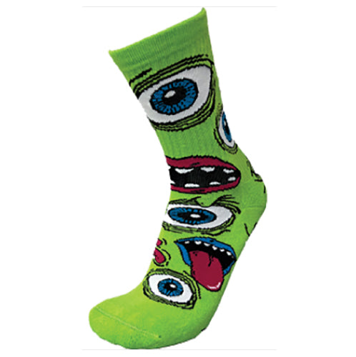 Heroin Mutant Socks - Green