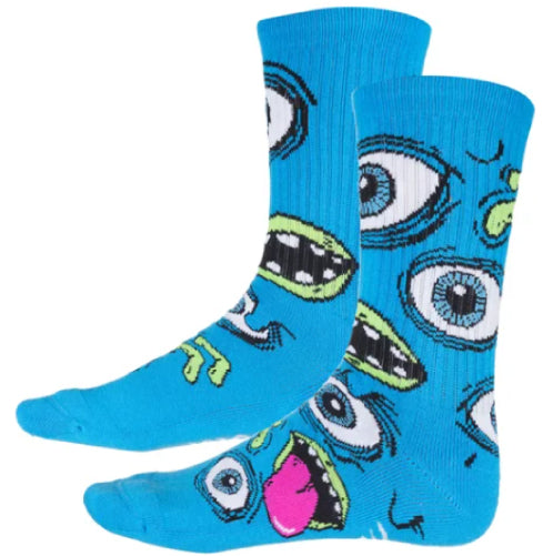 Heroin Mutant Socks - Blue