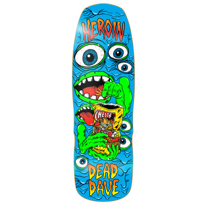 Heroin Mutate or Die Skateboard Deck 10.1" full