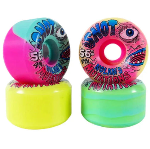 Snot Nolan Mutation Wheels Multi Swirl 56MM 99A