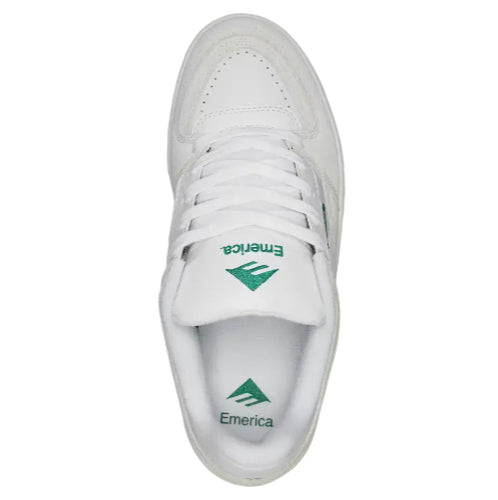 Emerica Mute Skate Shoe - White/Light Grey – Anchors Skateshop