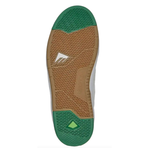 Emerica MUTE スケボー ホワイト/グリーン24cm The Mute is back for Spring '25. Straight from the archives of