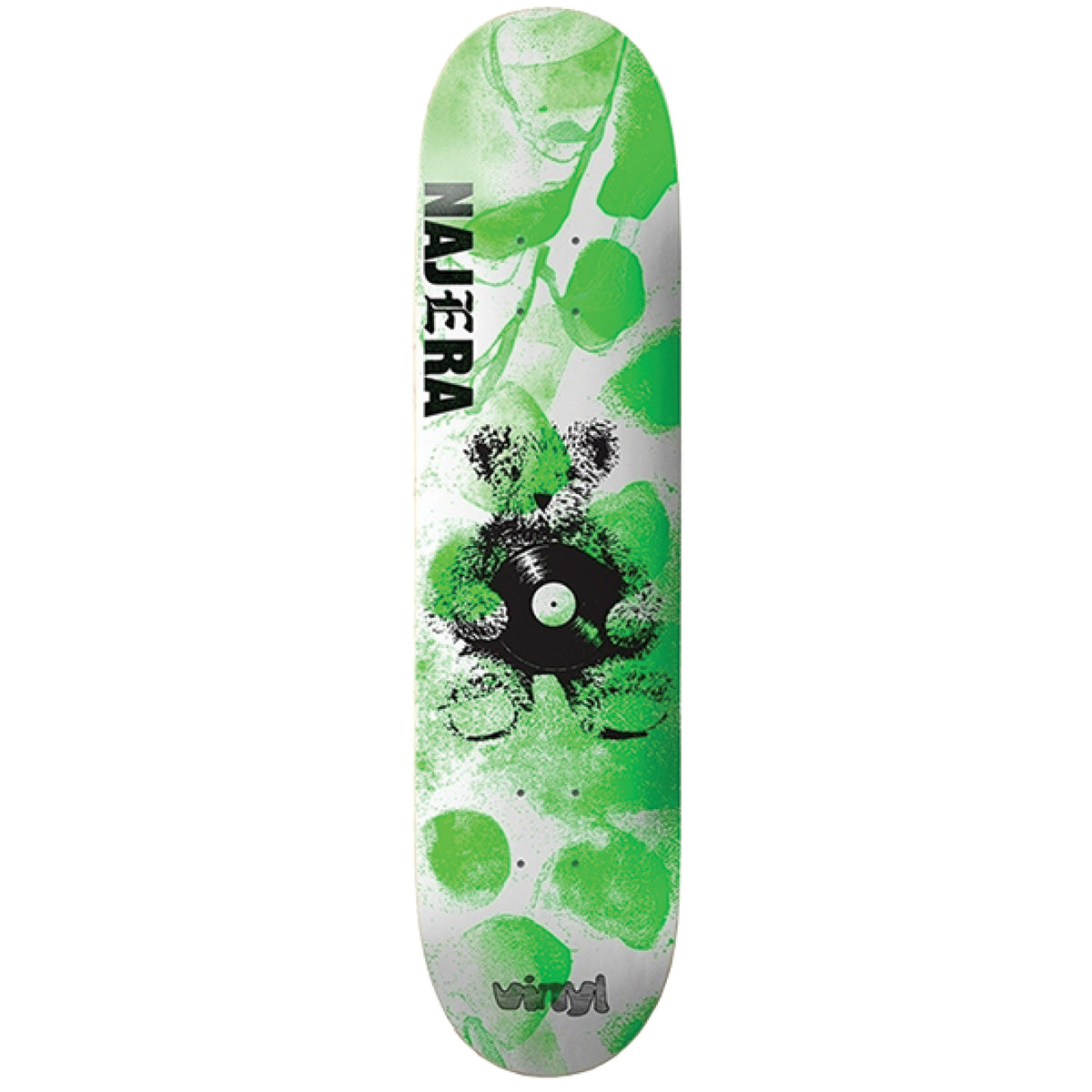 Vinyl Najera Bear Skateboard Deck 8.5"