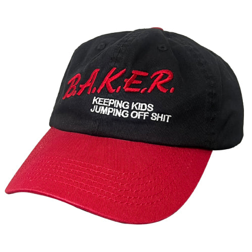 Baker Narc Snapback Dad Hat - Black
