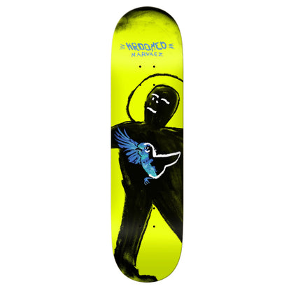 Krooked Narvaez Blue Bird True Fit Skateboard Deck 8.25" full bottom