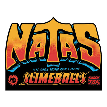 Santa Cruz Slime Balls Hardline Natas Reissue Wheels 54MM 95A