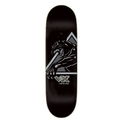 Santa Cruz VX Natas Shattered Panther Skateboard Deck 9" top