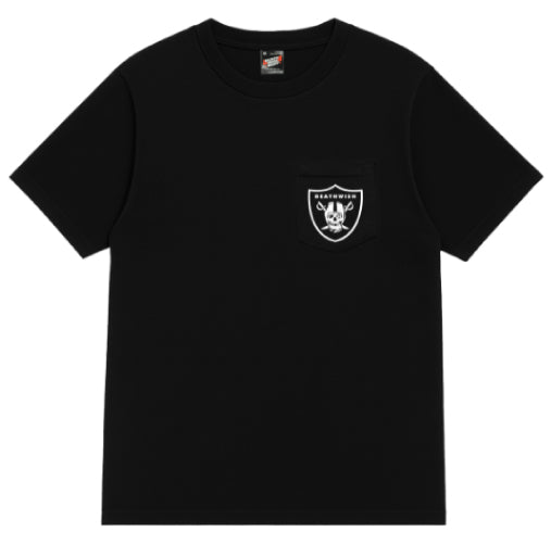 Deathwish Death Nation Pocket Tee - Black front full